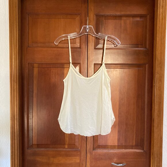 Elie Tahari Sleeveless Blouse with Camisole - Medium - Blue and Yellow Pattern - Picture 5 of 15